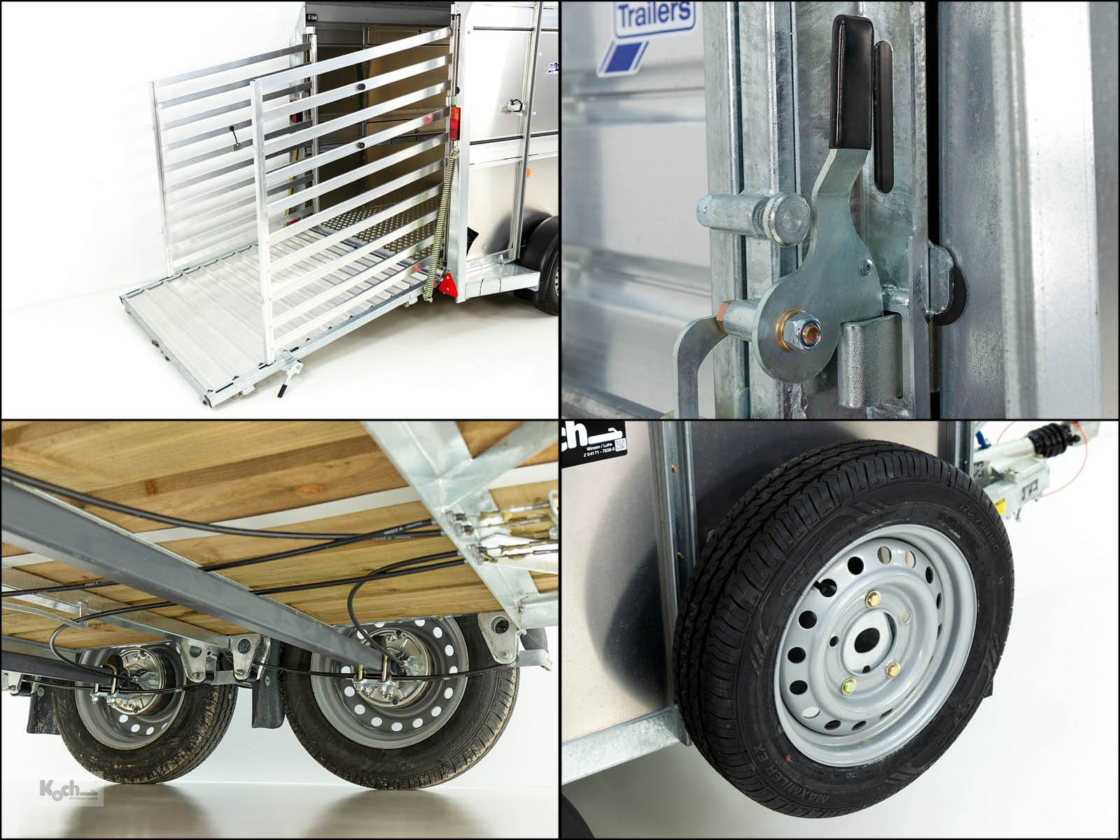 Anhänger des Typs Ifor Williams Viehanhänger TA5 10x6 156x311cm Höhe:183 2,7t|AKTION (Vi11650562Iw), Neumaschine in Winsen (Luhe) (Bild 10)